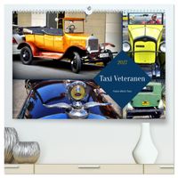 Taxi Veteranen - Kubas älteste Taxis (hochwertiger Premium Wandkalender 2027 DIN A2 quer), Kunstdruck in Hochglanz