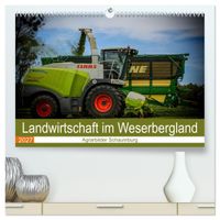 Landwirtschaft im Weserbergland (hochwertiger Premium Wandkalender 2027 DIN A2 quer), Kunstdruck in Hochglanz