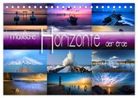 Magische Horizonte der Erde (Tischkalender 2027 DIN A5 quer), CALVENDO Monatskalender