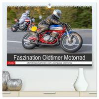 Faszination Oldtimer Motorrad - Momentaufnahmen vom Jochpass Memorial (hochwertiger Premium Wandkalender 2027 DIN A2 quer), Kunstdruck in Hochglanz