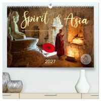 Spirit of Asia - Im Reich der guten Geister (hochwertiger Premium Wandkalender 2027 DIN A2 quer), Kunstdruck in Hochglanz