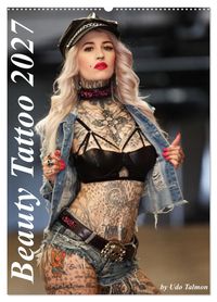 Beauty Tattoo 2027 (Wandkalender 2027 DIN A2 hoch), CALVENDO Monatskalender