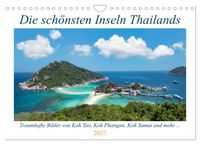 Die schönsten Inseln Thailands (Wandkalender 2027 DIN A4 quer), CALVENDO Monatskalender