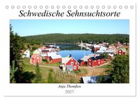 Schwedische Sehnsuchtsorte (Tischkalender 2027 DIN A5 quer), CALVENDO Monatskalender