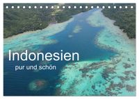 Indonesien pur und schön (Tischkalender 2027 DIN A5 quer), CALVENDO Monatskalender