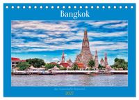 Bangkok das traumhafte Reiseziel (Tischkalender 2027 DIN A5 quer), CALVENDO Monatskalender