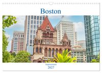 Boston - Impressionen (Wandkalender 2027 DIN A3 quer), CALVENDO Monatskalender