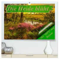 Die Heide blüht (hochwertiger Premium Wandkalender 2027 DIN A2 quer), Kunstdruck in Hochglanz
