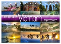 Traumhafte Vietnam Impressionen (Tischkalender 2027 DIN A5 quer), CALVENDO Monatskalender