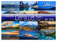 Magische Bergwelten der Erde (Tischkalender 2027 DIN A5 quer), CALVENDO Monatskalender