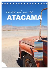 Erlebe mit mir die Atacama (Tischkalender 2027 DIN A5 hoch), CALVENDO Monatskalender