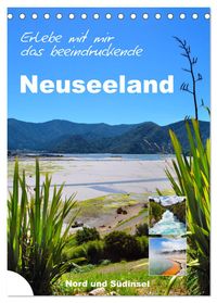 Erleben Sie mit mir das beeindruckende Neuseeland (Tischkalender 2027 DIN A5 hoch), CALVENDO Monatskalender