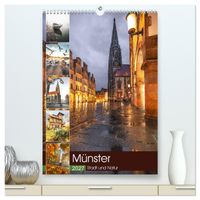 Münster - Stadt und Natur (hochwertiger Premium Wandkalender 2027 DIN A2 hoch), Kunstdruck in Hochglanz