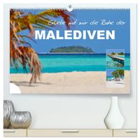Erlebe mit mir die Ruhe der Malediven (hochwertiger Premium Wandkalender 2027 DIN A2 quer), Kunstdruck in Hochglanz