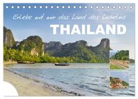 Erlebe mit mir das Land des Lächelns Thailand (Tischkalender 2027 DIN A5 quer), CALVENDO Monatskalender