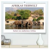 Afrikas Tierwelt, Safari im südlichen Afrika (hochwertiger Premium Wandkalender 2027 DIN A2 quer), Kunstdruck in Hochglanz