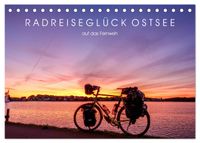 Radreiseglück Ostsee (Tischkalender 2027 DIN A5 quer), CALVENDO Monatskalender