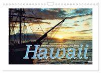 Hawaii - Sehnsuchtsinseln Oahu und Maui (Wandkalender 2027 DIN A4 quer), CALVENDO Monatskalender