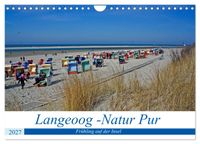 Langeoog - Natur Pur (Wandkalender 2027 DIN A4 quer), CALVENDO Monatskalender