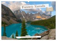 Fernweh Kanada - Naturerlebnis Rocky Mountains (Wandkalender 2027 DIN A2 quer), CALVENDO Monatskalender