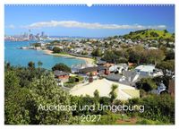 Auckland und Umgebung 2027 (Wandkalender 2027 DIN A2 quer), CALVENDO Monatskalender