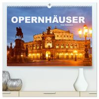 Opernhäuser (hochwertiger Premium Wandkalender 2027 DIN A2 quer), Kunstdruck in Hochglanz