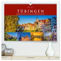 Tübingen - Impressionen aus der Universitätsstadt (hochwertiger Premium Wandkalender 2027 DIN A2 quer), Kunstdruck in Hochglanz
