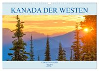 Kanada der Westen (Wandkalender 2027 DIN A3 quer), CALVENDO Monatskalender