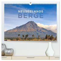Neuseelands Berge (hochwertiger Premium Wandkalender 2027 DIN A2 quer), Kunstdruck in Hochglanz