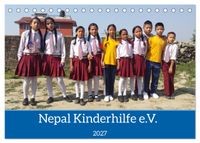 Kalender der Nepal Kinderhilfe e.V. (Tischkalender 2027 DIN A5 quer), CALVENDO Monatskalender
