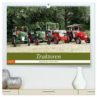 Traktoren - Altgediente Veteranen (hochwertiger Premium Wandkalender 2027 DIN A2 quer), Kunstdruck in Hochglanz