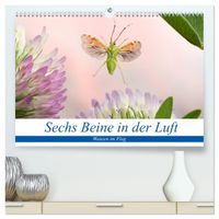 Sechs Beine in der Luft - Wanzen im Flug (hochwertiger Premium Wandkalender 2027 DIN A2 quer), Kunstdruck in Hochglanz