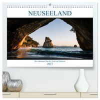 Neuseeland - Die schönsten Orte der Nord- und Südinsel (hochwertiger Premium Wandkalender 2027 DIN A2 quer), Kunstdruck in Hochglanz