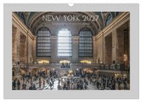 New York – Von Brooklyn zur Grand Central Station (Wandkalender 2027 DIN A3 quer), CALVENDO Monatskalender