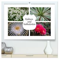 Kakteen und Sukkulenten (hochwertiger Premium Wandkalender 2027 DIN A2 quer), Kunstdruck in Hochglanz