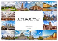 Melbourne Impressionen (Wandkalender 2027 DIN A4 quer), CALVENDO Monatskalender