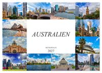 Australien Metropolen (Wandkalender 2027 DIN A2 quer), CALVENDO Monatskalender