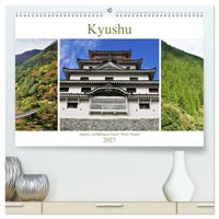Kyushu - Japans vielfältigste Insel (hochwertiger Premium Wandkalender 2027 DIN A2 quer), Kunstdruck in Hochglanz