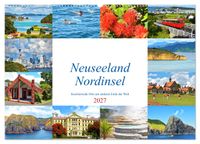 Neuseeland Nordinsel - faszinierende Orte am anderen Ende der Welt (Wandkalender 2027 DIN A2 quer), CALVENDO Monatskalender