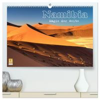 Namibia - Magie der Weite (hochwertiger Premium Wandkalender 2027 DIN A2 quer), Kunstdruck in Hochglanz