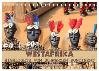 Westafrika, Highlights vom schwarzen Kontinent (Tischkalender 2027 DIN A5 quer), CALVENDO Monatskalender