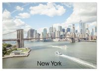 New York (Wandkalender 2027 DIN A2 quer), CALVENDO Monatskalender