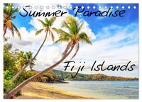 Summer Paradise Fiji (Tischkalender 2027 DIN A5 quer), CALVENDO Monatskalender