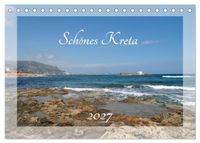Schönes Kreta (Tischkalender 2027 DIN A5 quer), CALVENDO Monatskalender