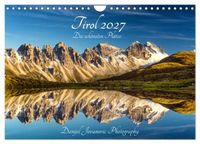 Tirol 2027 - die schönsten Plätze (Wandkalender 2027 DIN A4 quer), CALVENDO Monatskalender