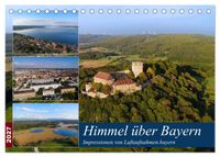 Himmel über Bayern (Tischkalender 2027 DIN A5 quer), CALVENDO Monatskalender
