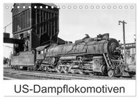 US-Dampflokomotiven (Tischkalender 2027 DIN A5 quer), CALVENDO Monatskalender