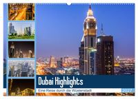 Dubai Highlights (Wandkalender 2027 DIN A2 quer), CALVENDO Monatskalender