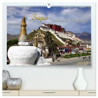 Stupas – Buddhistische Sakralbauten 2027 (hochwertiger Premium Wandkalender 2027 DIN A2 quer), Kunstdruck in Hochglanz