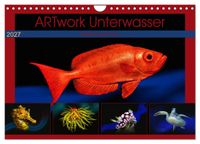 Artwork Unterwasser - Erlebnis Tauchen (Wandkalender 2027 DIN A4 quer), CALVENDO Monatskalender